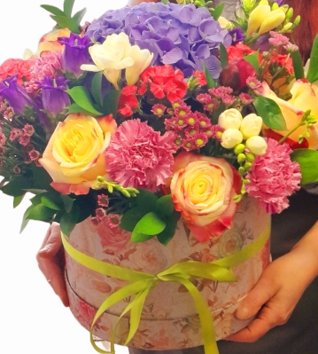 Grant florist choice flower box