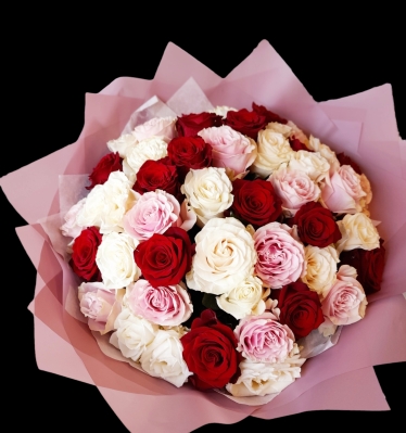 Mixed roses