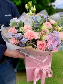 Pale colours bouquet